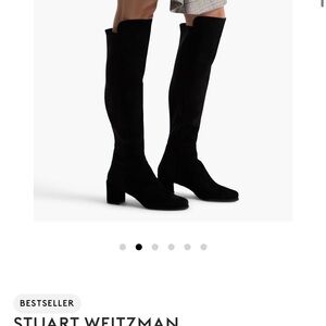 Stuart Weitzman Black Over the Knee Boots